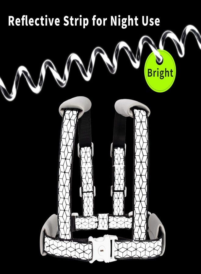 bearcouple Toddler Leash & 4-in-1 Adjustable Anti-Lost Harness | Reflective Safety Strap with Wrist Link for Boys, Girls & Kids | Secure for Outdoor, Travel, Shopping, Parks - Image 4