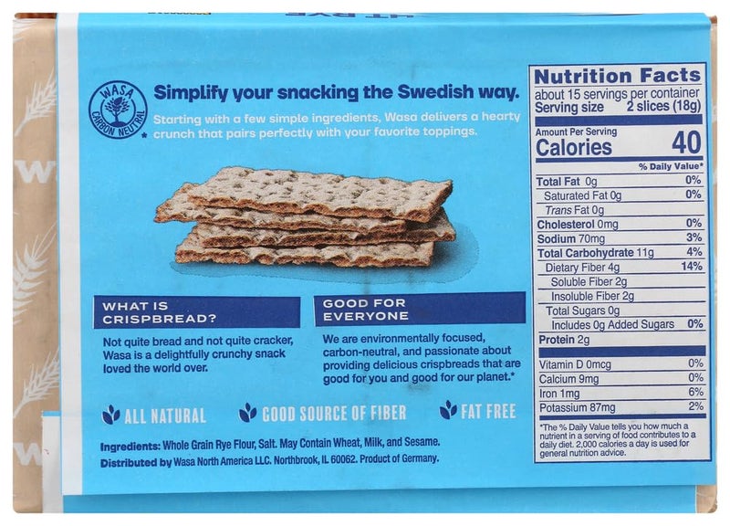 Wasa Crispbread Rye Lite - Image 3