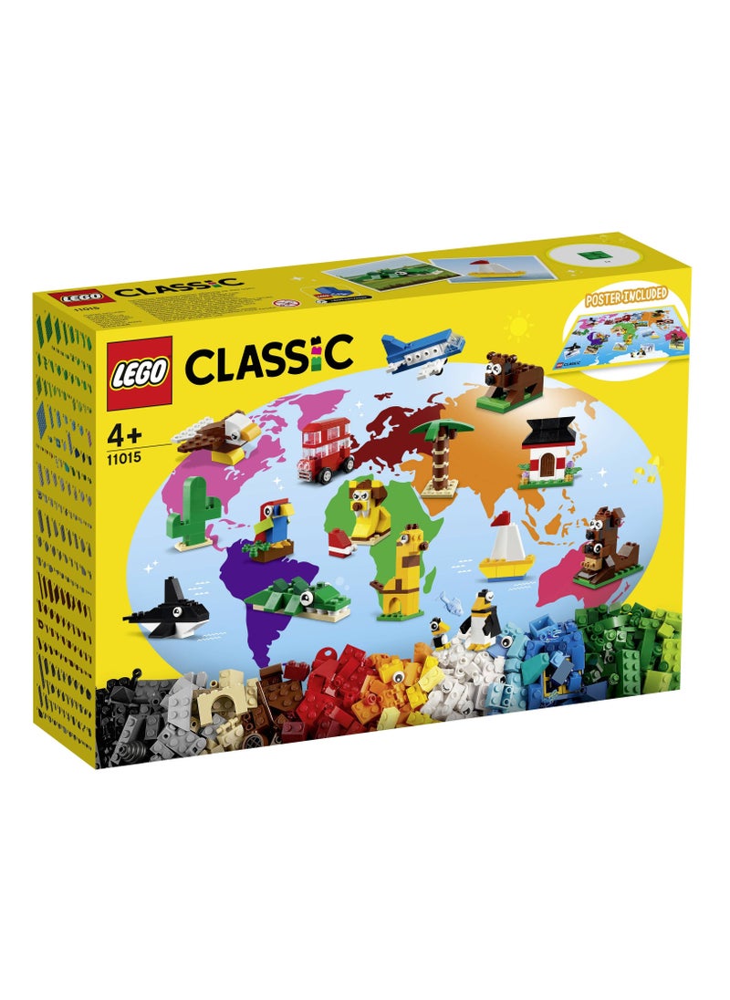 LEGO LEGO - Classic Once Around The World 950 Pieces - 11015  - Image 1