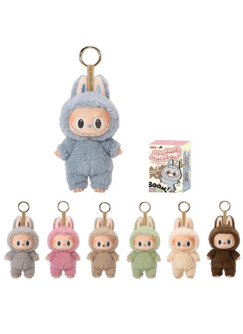 POP MART Labubu The Monsters - Tasty Macarons Vinyl Face Blind Box, Random Design Action Figure, Single Blind Box