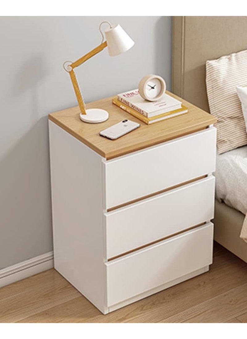 LEDIN - Bedside table style bedside table bedroom multi-layer rack small multi-function cabinet end table nightstand storage table - Image 1
