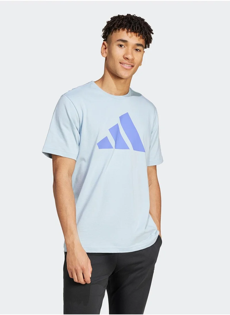 Adidas Power 3 Stripe Graphic T-Shirt