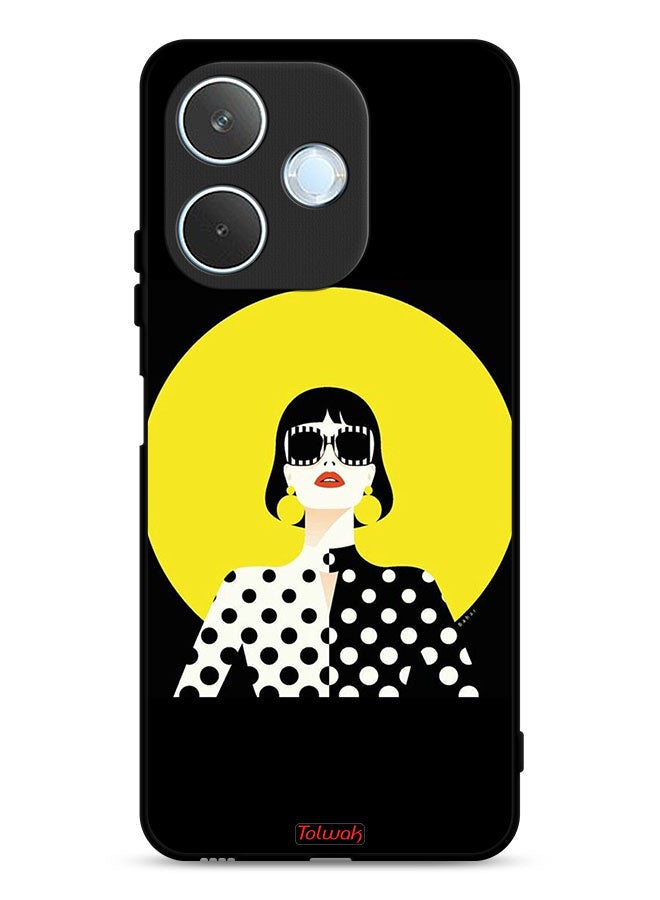 Tolwak Oppo A5 Pro Protective Case Cover Stylish Girl Art - Image 1
