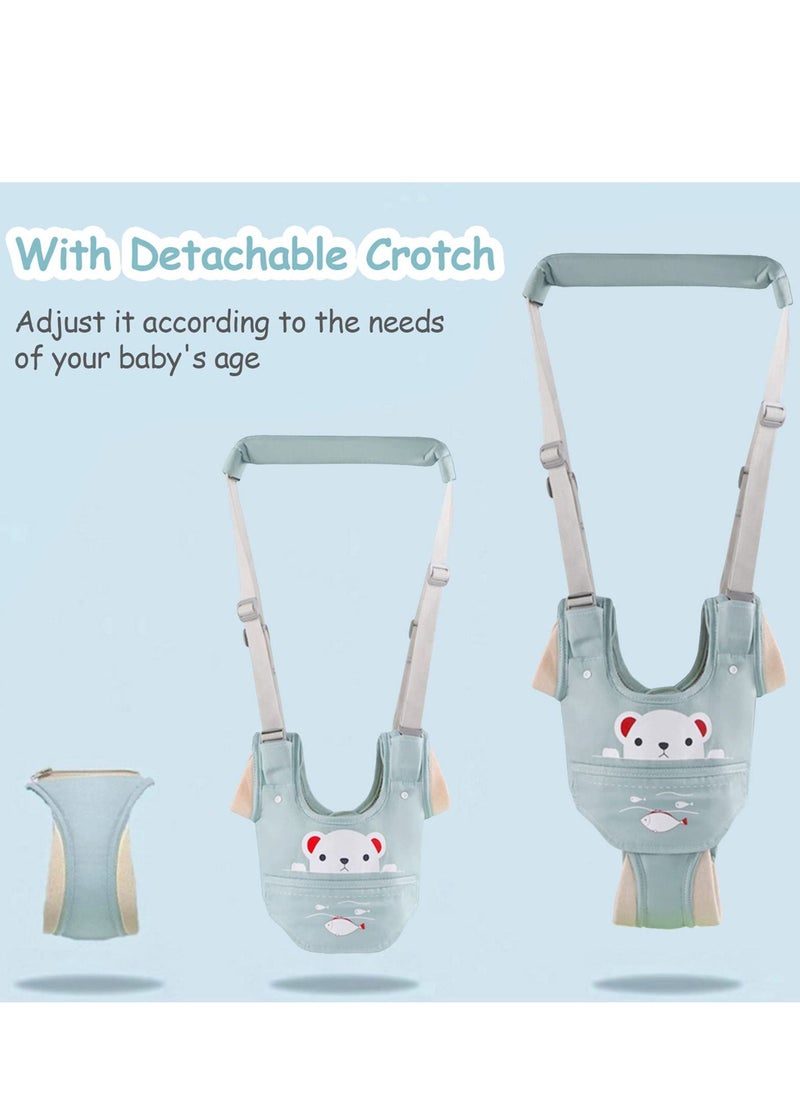 XiuWoo Baby Walking Harness Handheld Baby Walker Assistant Belt with Baby Head Protector Baby Helmet for Crawling and Walking Baby Knee Pads  - Image 4