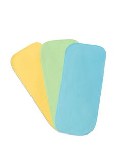 Superbottoms Reusable Stay-Dry Fleece Nappy Liners For Cloth Diapers For Babies, (Set Of 12)- Pack Of 12, Easy Clean Top Sheets For Washable & Reusable Cloth Diapers, Multicolour  - Image 3