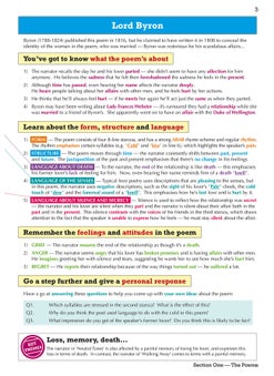 GCSE English AQA Poetry Guide - Love & Relationships Anthology inc. Online Edn, Audio & Quizzes  - Image 5