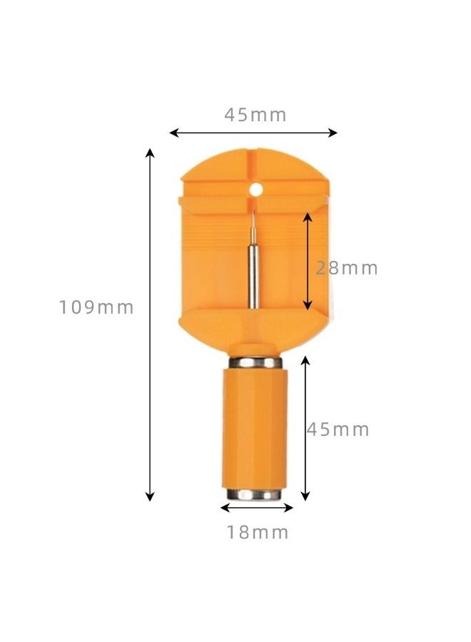 Watch 12 Pcs Watch Repair Tool Professional Repair Watch Disassembly And Adjustment Device Steel Band Watch Replacement Watch Chain Remover Link Pin Metal Adjustor Watch chain Repairing Tool - Image 5