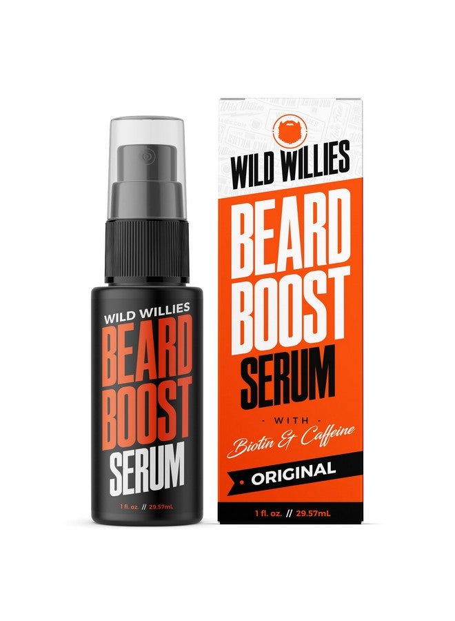 وايلد ويليس سيروم نمو اللحية من وايلد ويليز - مُعزز طبيعي مع البيوتين والكافيين والزيوت العطرية لشعر وجه أكثر كثافة وامتلاءً - عناية يومية مغذية - Image 1