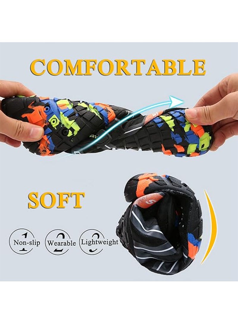 fdsport Water Shoes Men Women Barefoot Shoes Outdoor for Beach Aqua Swim Pool River Water Quick Dry Boating Fishing Diving Surfing with Yoga Aerobics 42-43 yards - Image 3