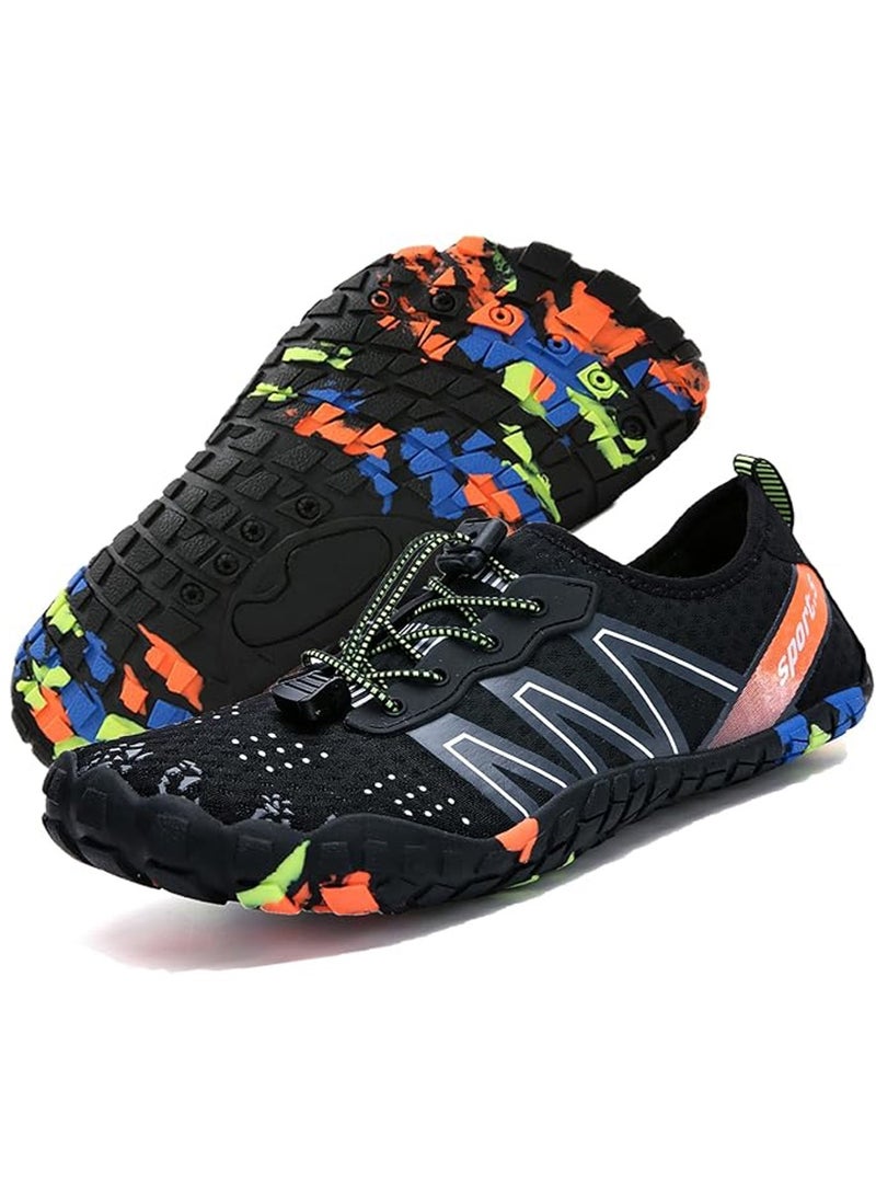 fdsport Water Shoes Men Women Barefoot Shoes Outdoor for Beach Aqua Swim Pool River Water Quick Dry Boating Fishing Diving Surfing with Yoga Aerobics 42-43 yards - Image 1