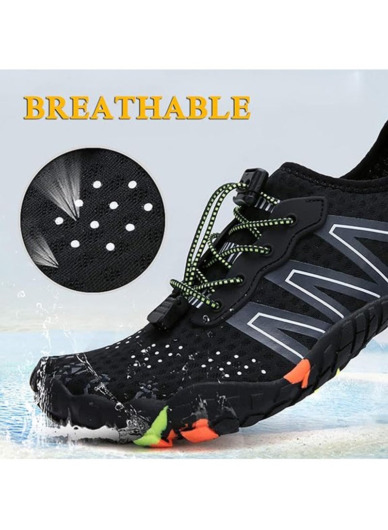 fdsport Water Shoes Men Women Barefoot Shoes Outdoor for Beach Aqua Swim Pool River Water Quick Dry Boating Fishing Diving Surfing with Yoga Aerobics 42-43 yards - Image 2