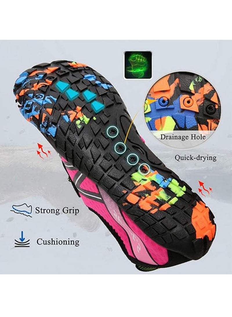 fdsport Water Shoes Men Women Barefoot Shoes Outdoor for Beach Aqua Swim Pool River Water Quick Dry Boating Fishing Diving Surfing with Yoga Aerobics 42-43 yards - Image 5