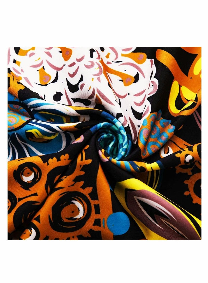 Excefore Luggage Cover, Water-Washable Suitcase Cover, Spandex Elastic Anti Scratch Luggage Protective Covers for 22-24 Inch Trolley Case for Business Trip School Daily Usin (Golden Yellow) - Image 3