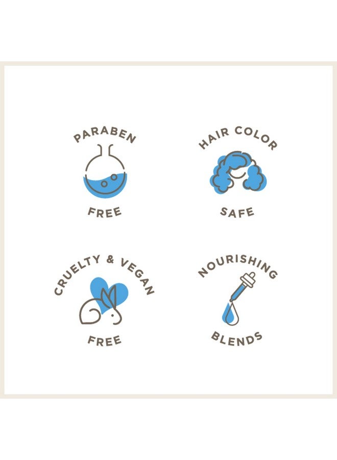 سوب بوكس شامبو زيت جوز الهند من Soapbox، خالي من الكبريتات والبارابين والسيليكون وآمن على اللون وشامبو للشعر النباتي (33.8 أونصة) - Image 4