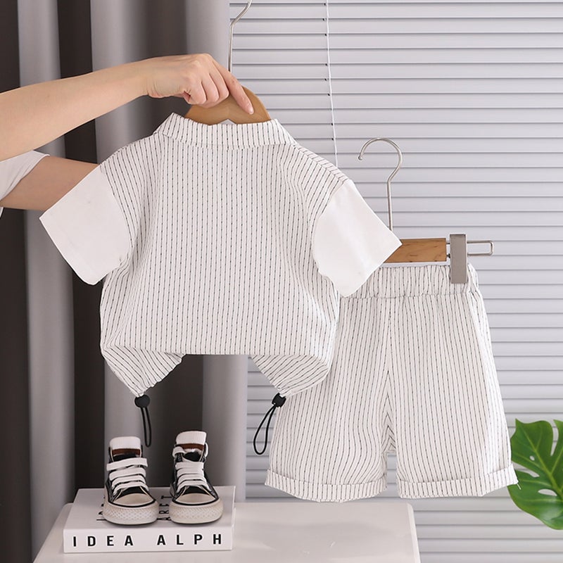 ChicPoint 2 Pcs 2-4years Boys Pants Suit - Image 2