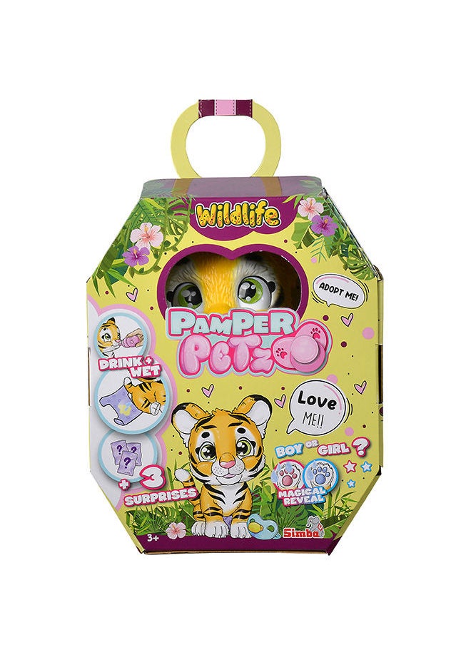 Simba Pamper Petz Tiger With 3 Surprises  - Image 2