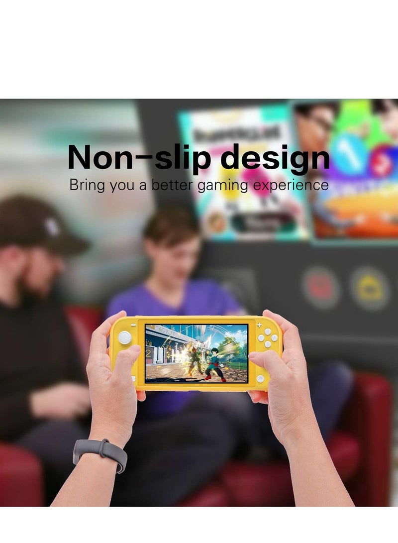 Protective Case for Switch Lite Clear Hard PC Cover Split Design Shockproof Anti-Scratch Shell Accessories for Joycon Controller with ShockAbsorption Pink Sakura - Image 4