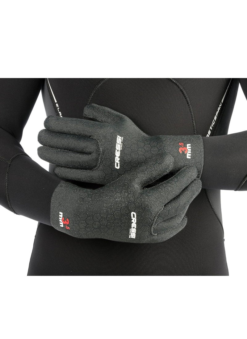 Cressi - Premium Neoprene Gloves Diving 3.5Mm - Scuba Gloves - Diving Gloves - High-Stretch Non-Slip Grip, Easy On/Off - Image 1