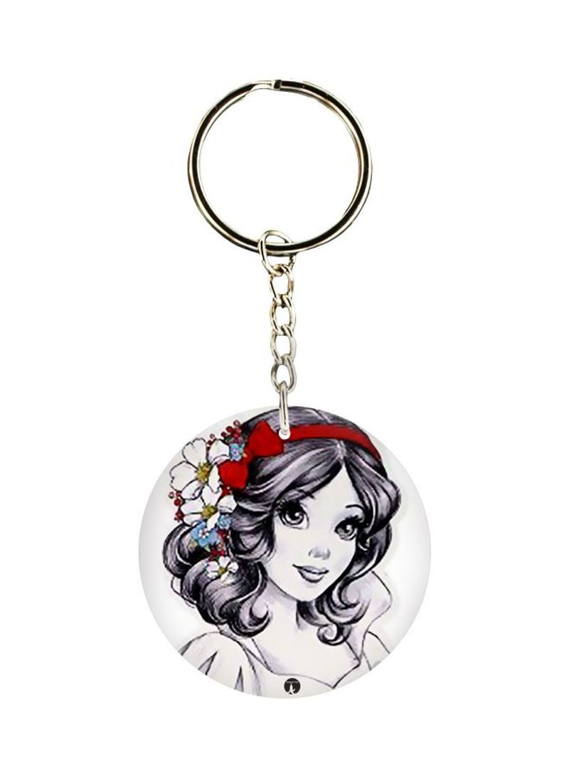RKN Printed Single Sided Keychain