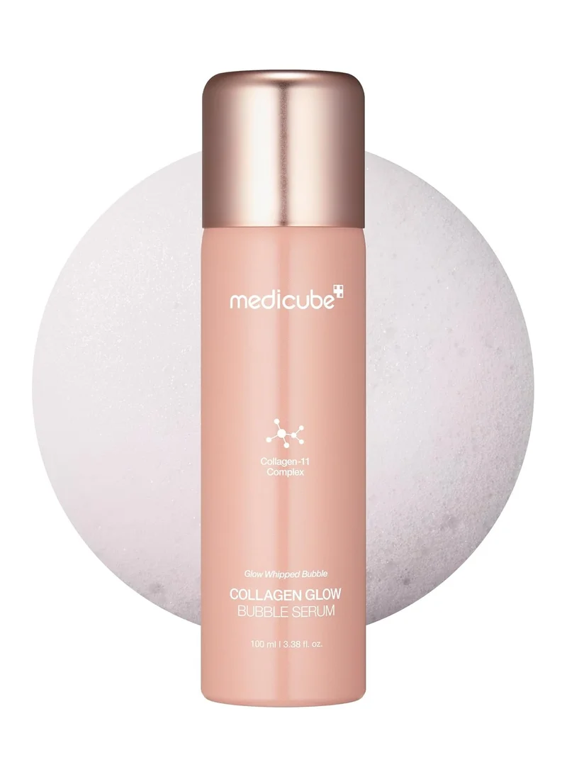 ميديكيوب Medicube Collagen Glow Bubble Serum - Fast-absorbing bubble-type serum that gives you 24h Glow & Lifted Look - Korean skincare