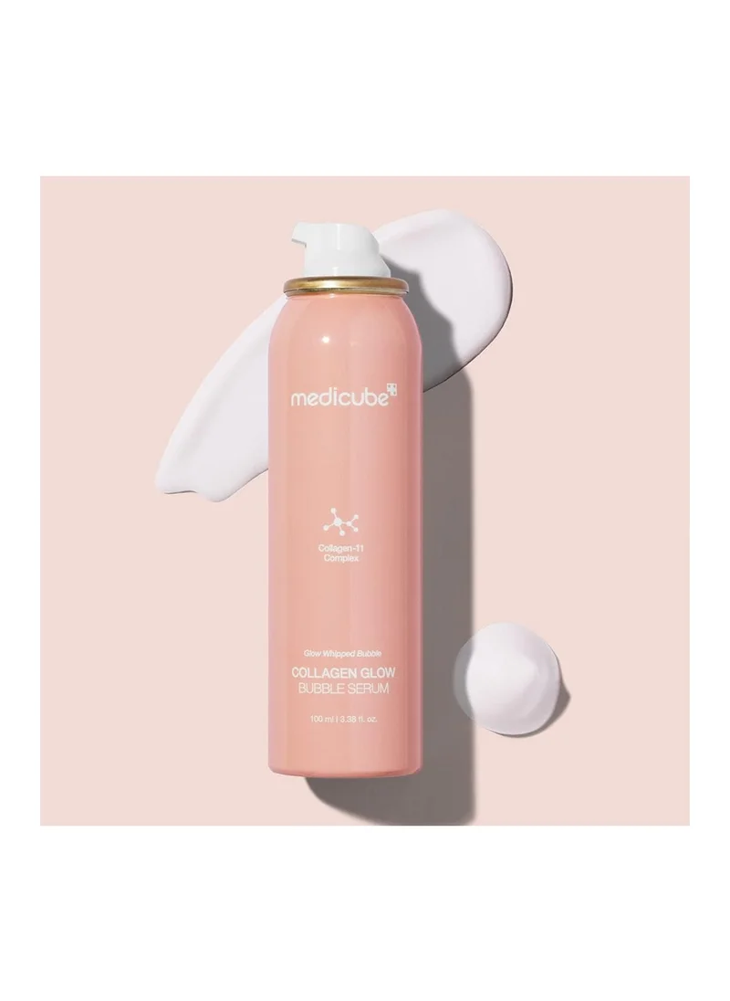 ميديكيوب Medicube Collagen Glow Bubble Serum - Fast-absorbing bubble-type serum that gives you 24h Glow & Lifted Look - Korean skincare