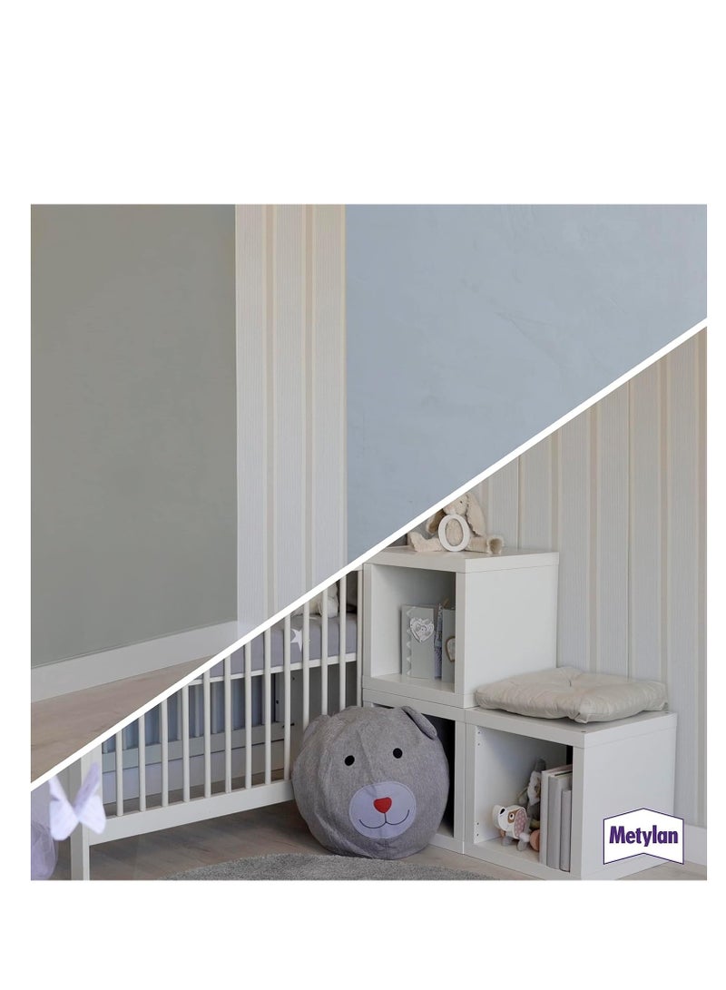 Pattex Metylan Wallpaper Adhesive - 125gm, Suitable for light, regular and heavy paper, Preservative free and ideal for crafts. - Image 3