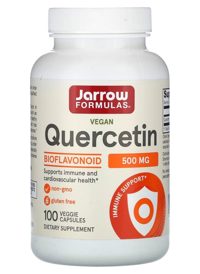 jarrow formulas Vegan Quercetin 500 mg 100  Veggie Capsules