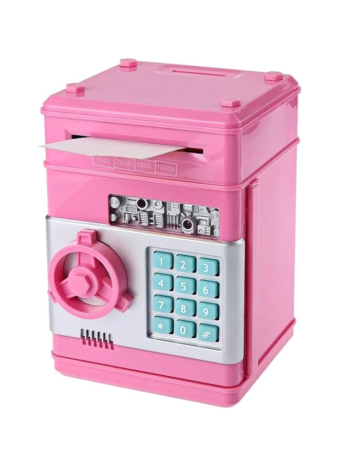 Piggy Bank Electronic Coin Money Bank Toy for 3 4 5 6 7 8 9 10 Year Old Children Mini ATM Money Savings Box for Birthday Gifts Build Habbit Kids Age 3-10