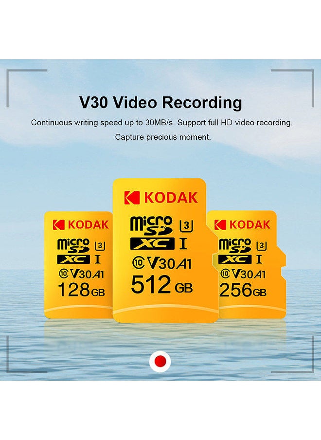 Kodak - Micro SD Card 32GB TF Card U3 A1 V30 Memory Card 100MB/s Reading Speed 4K Video Record - Image 1