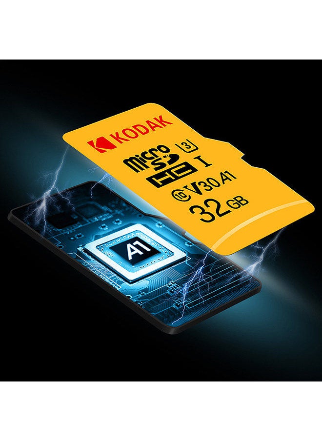 Kodak - Micro SD Card 32GB TF Card U3 A1 V30 Memory Card 100MB/s Reading Speed 4K Video Record - Image 1