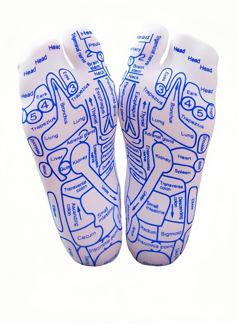 الجوارب الجوارب المنعكسة لعلاج Acupoint ، جوارب تدليك ، تخفيف الجوارب الجوارب العلاج الطبيعي وأدوات التدليك - Image 2