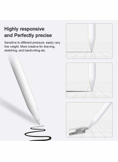 Y&D Stylus Tips Compatible for Apple iPad Pro pencil iPencil Nibs Replacement Pen 1st Gen & 2nd Generation, High Sensitivity and Support Pressure-Sensitive Operation [4 Pack]  - Image 4
