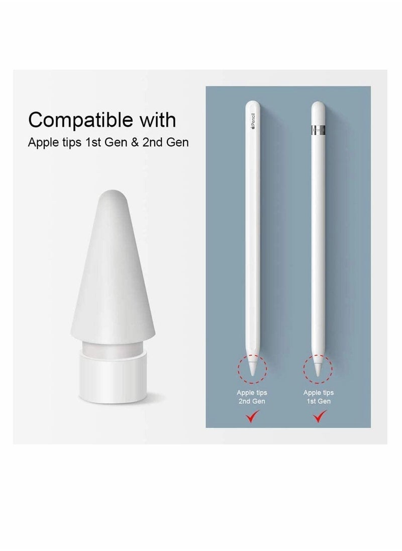Y&D - Stylus Tips Compatible for Apple iPad Pro pencil iPencil Nibs Replacement Pen 1st Gen & 2nd Generation, High Sensitivity and Support Pressure-Sensitive Operation [4 Pack] - Image 1
