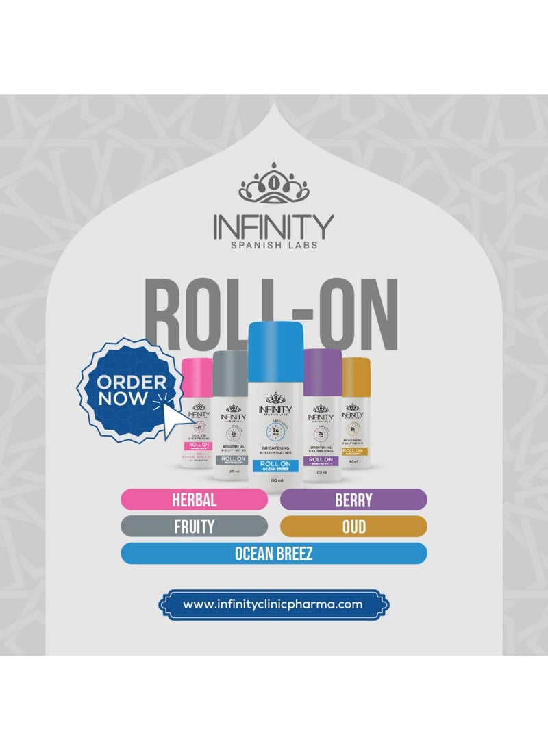 Infinity - Infinity Roll On Brightening Illuminating Fruity Scent 80ML - Image 1