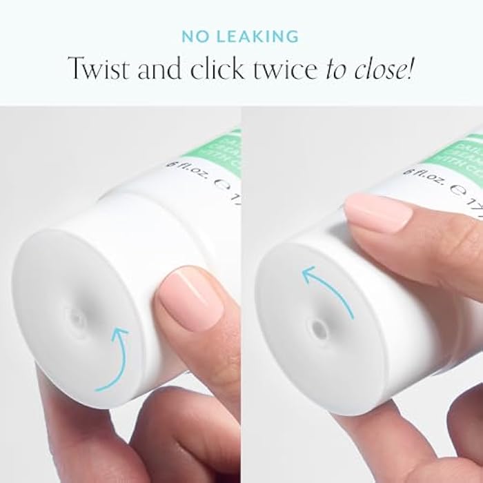 Bliss One & Done Daily Cream Facial Cleanser With Ceramides - Moisturizing Face Wash For Dry Skin - Cleanses & Removes Makeup in 1 Step- Clean, Vegan, Cruelty-Free, 6 Fl Oz - Image 4