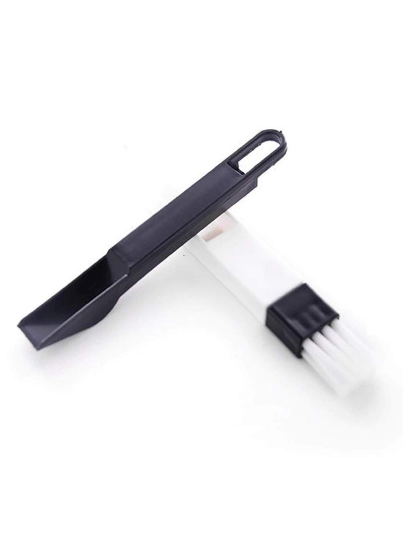 TOP SELECT Top Select Tiny Dust Cleaning Brush for Window Framewith Mini Dustpan Pack of 1 Black  - Image 1