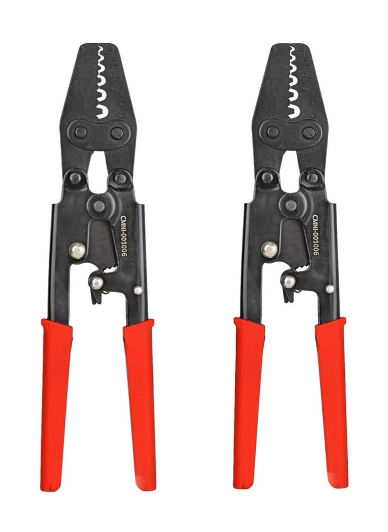 HINCAVO - Hindustan Eletricals Metal Calter Hand Crimping Tools Red Black - Image 1