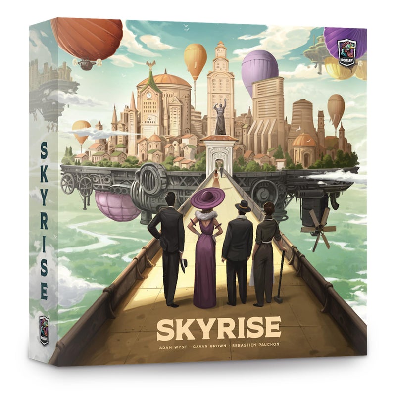 Roxley Games Skyrise A Game of Auctioning and Artistic Egos Ages 14 Plays in 3075 Minutes - Image 2