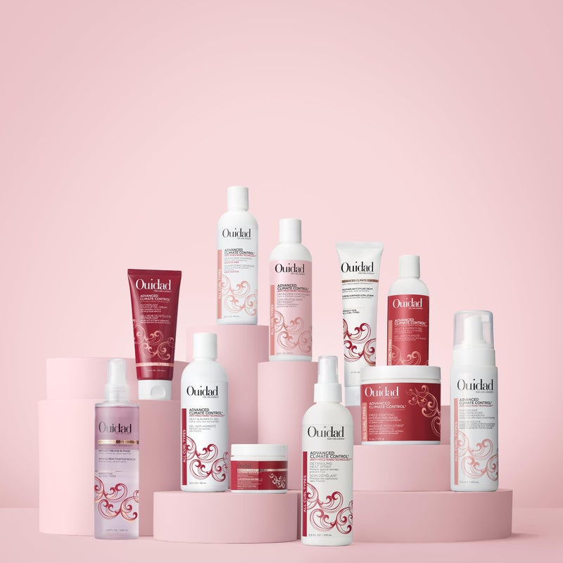 Ouidad Advanced Climate Control Volumizing Foam - 7 fl oz, Lightweight Hair Styling Foam, Anti-Frizz Nano Technology, Adds Volume, Fights Frizz & Defines Curls, Crunch-free Hold, For All Curl Types - Image 5