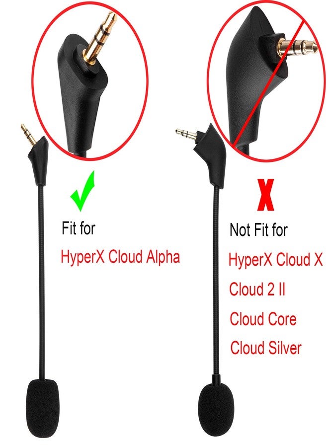 Smays Game Mic Replacement for Kingston HyperX Cloud Alpha Gaming Headset, 3.5mm Headphone Microphone Boom - Image 3