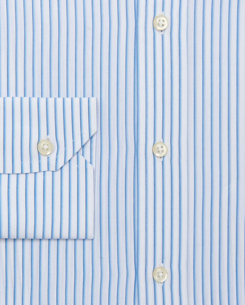 Camicissima LONG SLEEVE FITTED STRIPED POPLIN SHIRT