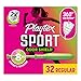 Playtex Sport Odor Shield Tampons Regular Absorbency Unscented 32ct Regular Tampons for Women Feminine Care Playtex Tampon with 360 Leak Defense and Odor Control - Image 1