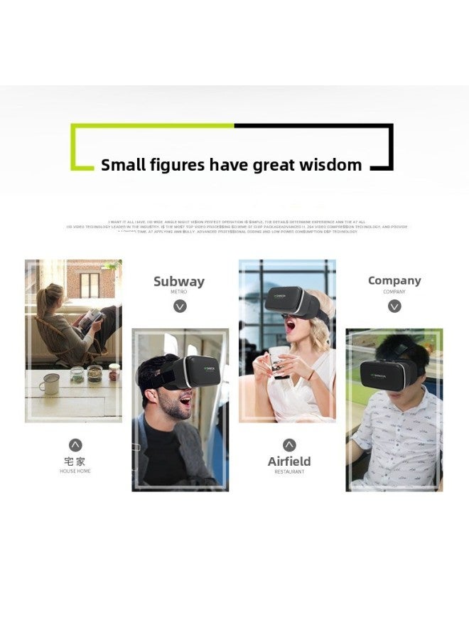 Cross-mirror VR SHINECON VR Glasses Thousand Magic 6 Generation G04 3D Mobile Phone Virtual Reality Helmet Panoramic Spot-Color:G04 Regular Model + Y1 Handle Black  - Image 4