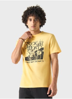 SP Characters Printed Crew Neck T-Shirt  - Image 1