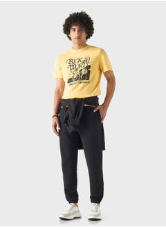SP Characters Printed Crew Neck T-Shirt  - Image 4