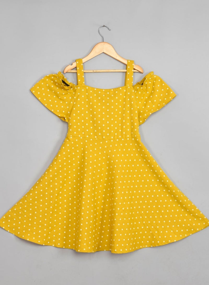 babyqlo Polka Dot Midi Dress  - Image 5