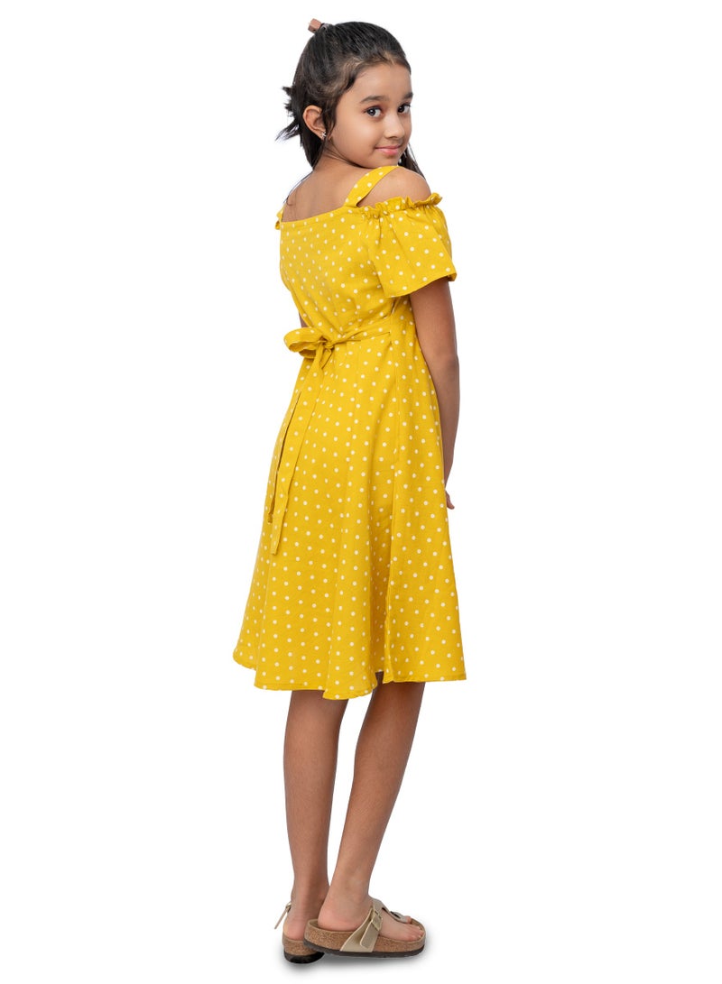 babyqlo Polka Dot Midi Dress  - Image 2