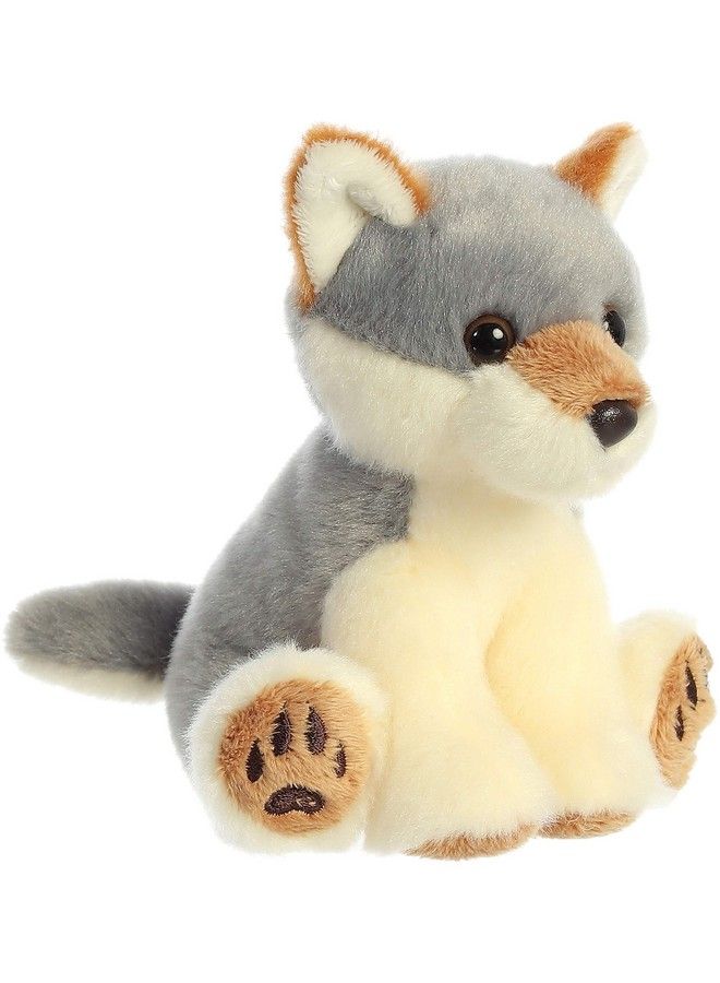 Aurora World Aurora Lil Monty Moose Lil Wiley Wolf 5" Lil Wiley Wolf Gray Model:03514 - Image 2