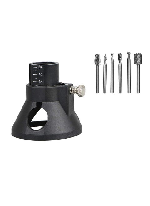 Diy Crafts 11226 India 999 Hss Routing Router Bits Burr With Drill Carving Rotary Locator Set for Dremel Rotary Tool Multicolor 6 Piece
