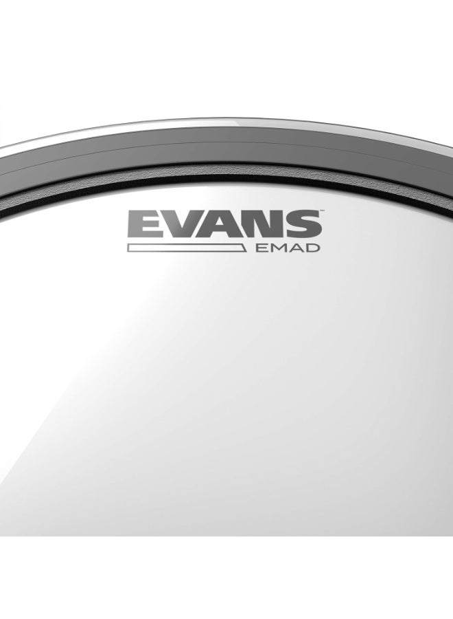 EVANS رأس طبل الباس الشفاف إيفانز EMAD - 18 بوصة - Image 2